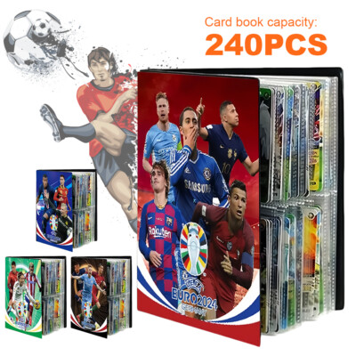 Fußball Sammelalbum 900 Taschen - Kartenordner Mit Reißverschluss