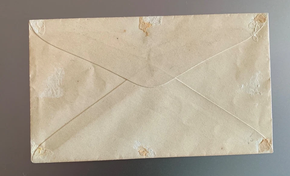 U.S. 1887-94 POSTAL STAMPED ENVELOPE - 2 CENTS, SCOTT #U311 - UNUSED - ERROR - Image 2 of 2