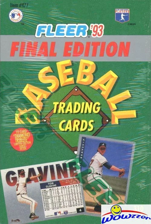 1993 Fleer Final Edition Baseball FACTORY SEALED 20 Box CASE-6,200 Cards! - Image 2 of 2
