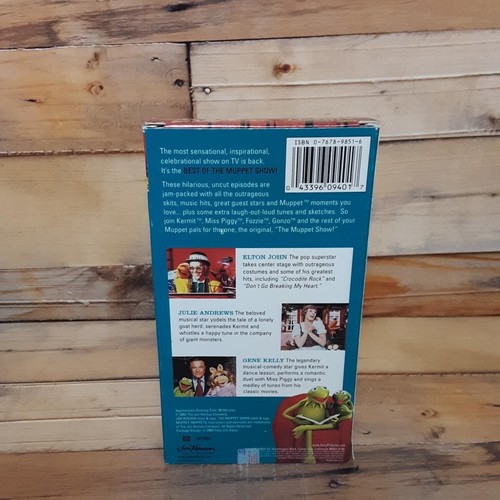 Best Of The Muppet Show VHS VCR Video Tape Used Elton John - Picture 2 of 5