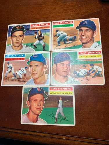1956 Topps Baseball Card Singles - Complete Your Set - Pick A Card - Bild 1 von 13