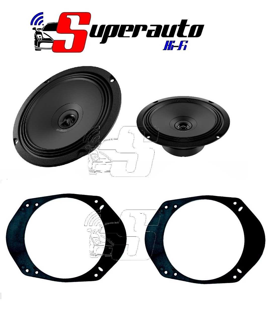 Altoparlanti Audison APX 6.5 16cm Ford Fiesta 2001-2008 Kit Audio