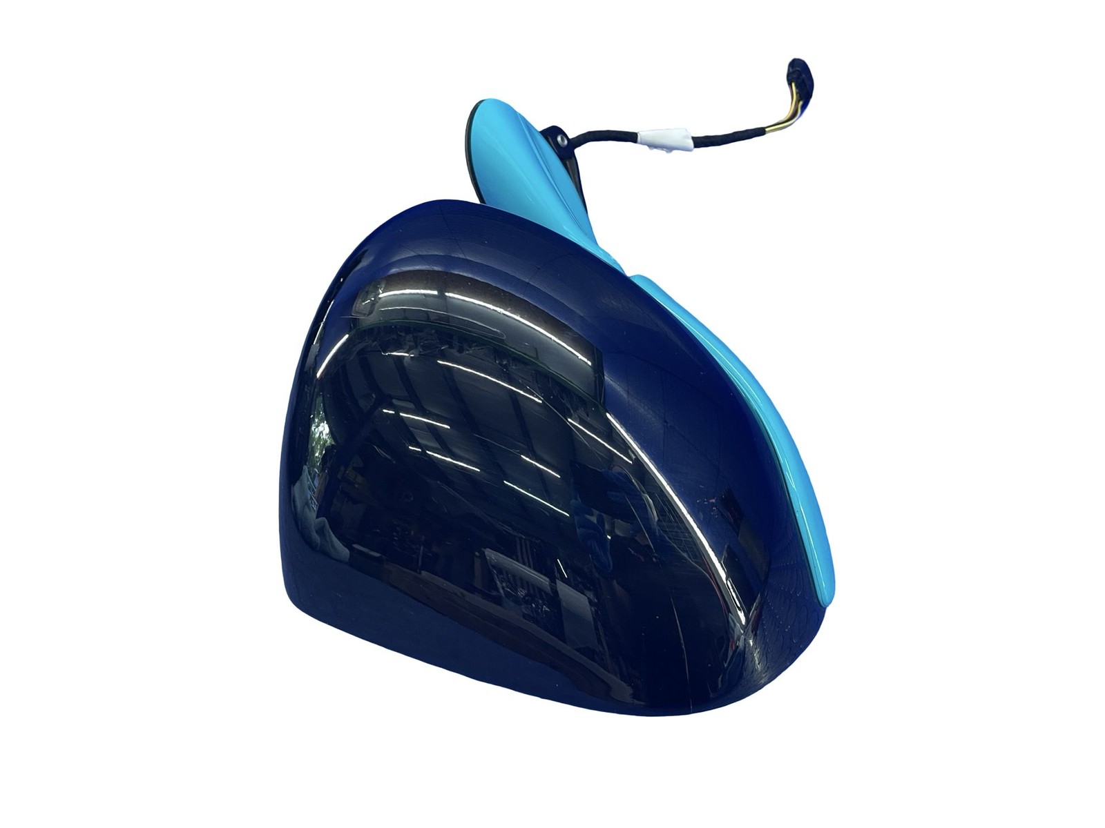 2020-2026 MCLAREN GTS OEM FRONT RIGHT DOOR MIRROR ASSEMBLY TOKYO CYAN