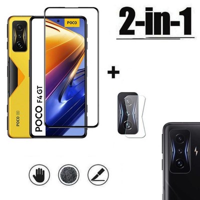 Für Xiaomi Poco F4 GT Panzerfolie aus Echtglas Display + Kamera Schutzglas Folie