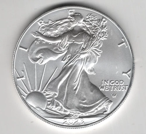2023 W WALKING LIBERTY AMERICAN EAGLE .999 FINE SILVER DOLLAR COIN 1oz. $1 USA