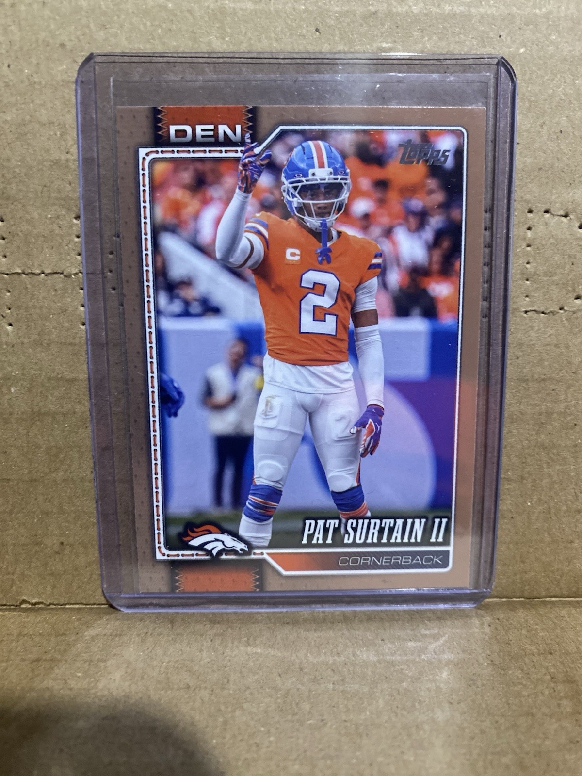 2026 Topps - Patrick Surtain II #60 Gold /2026