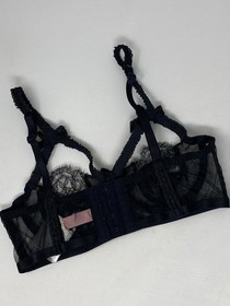 Agent Provocateur Alina Black Bra 34C NWT