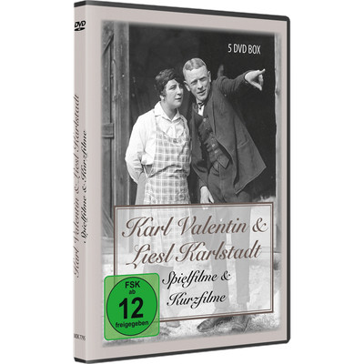 5 DVDs Karl Valentin und Liesl Karlstadt - Spielfilme und Kurzfilme Karl Va ...