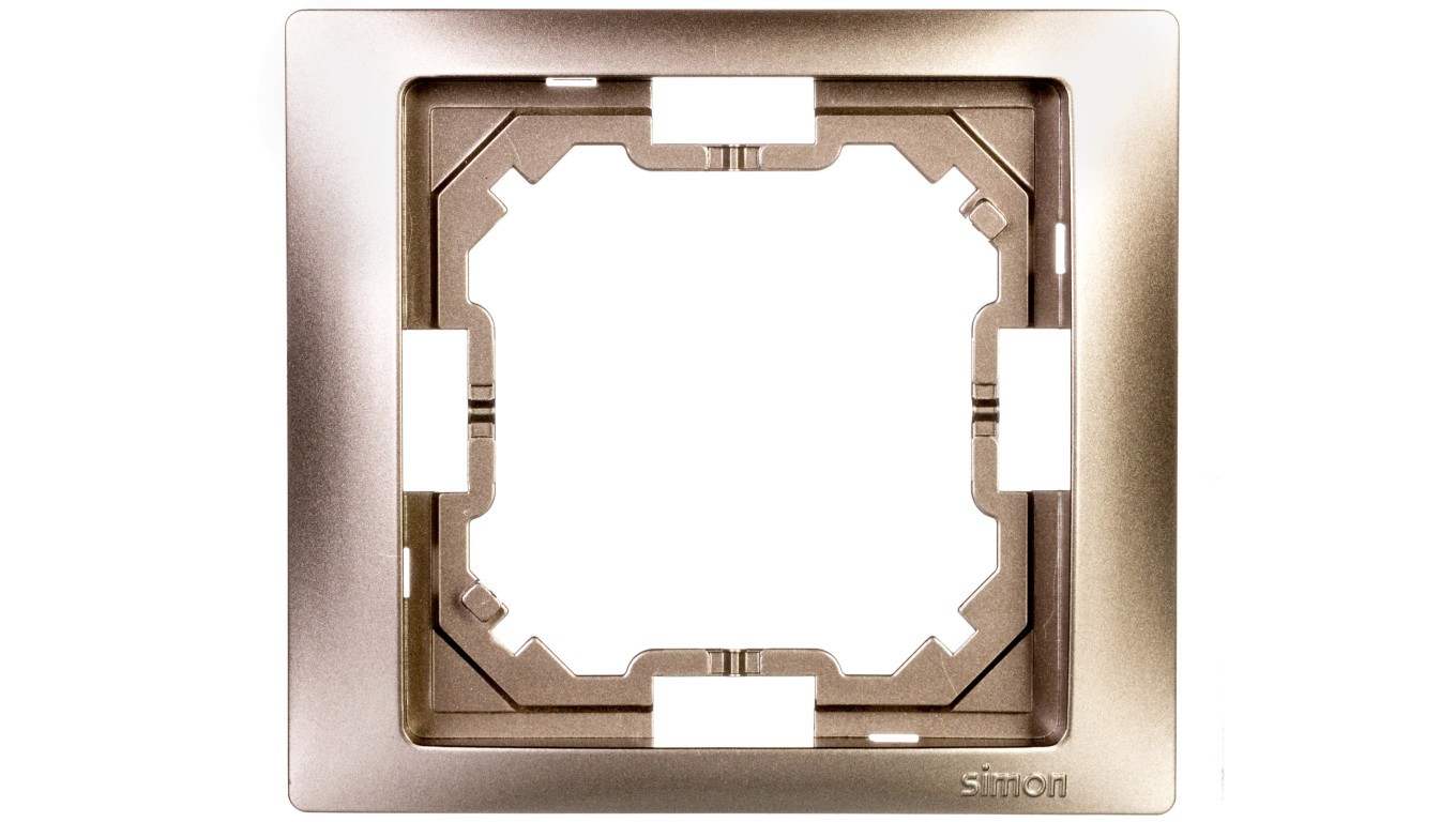 Simon Basic Neos Single Frame Satin BMRC1/29