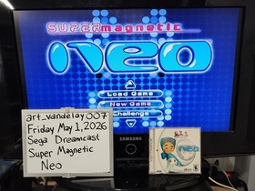 Super Magnetic Neo - (Sega Dreamcast, 2000) *VGC + Case Protector* Tested! READ!