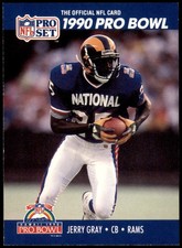 Jerry Gray 1990 Pro Set Los Angeles Rams #391