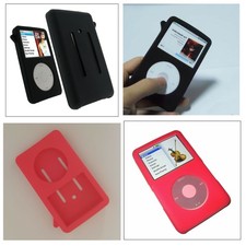 Silicone Case for Apple iPod Classic 5th / 6th / 7th Thin - Black/White/red