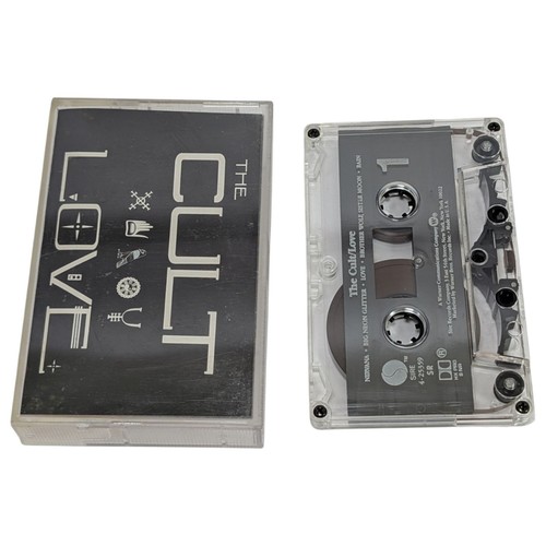 The Cult Love Cassette Tape Original 1985 USA Sire Beggars