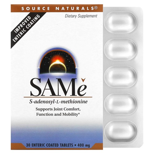 SAMe , 400 mg, 30 Enteric Coated Tablets