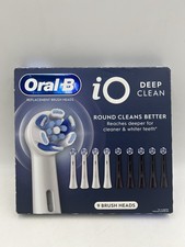 Oral-B iO Deep Clean Replacement Toothbrush Head, 9-count New Open Box