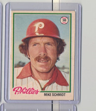 1978 Topps/OPC - Mike Schmidt  #225 Philadelphia Phillies