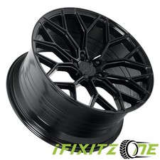 Dolce Pista 19x8.5 5x112 28mm Gloss Black Wheel 19 Inch Rim New