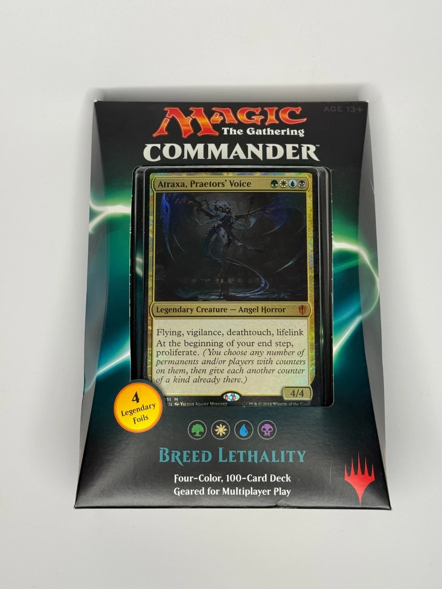 Magic: The Gathering Commander 2016 Set Sealed Collectible Card Game Decks  & Kits for sale | eBay