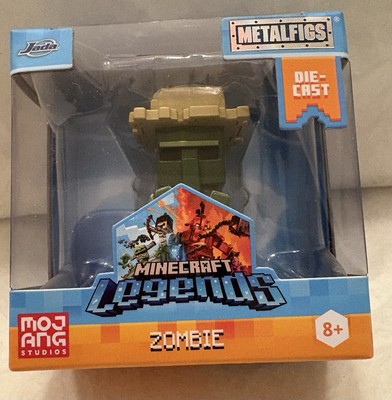 JADA TOYS MINECRAFT LEGENDS METALFIGS ZOMBIE 2 1/2 '' DIECAST FIGURE New Sealed