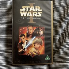 Star Wars - Episode 1 - The Phantom Menace, PAL VHS Video Tape, NEW SEALED(A315)