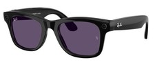 RAY-BAN Meta GEN2 Wayfarer Smart Sunglasses Black/ Amethyst Transitions LARGE