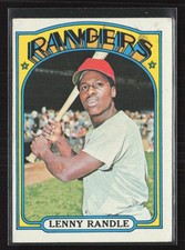 1972 Topps #737 Lenny Randle - VG/EX Set Break! High # RC