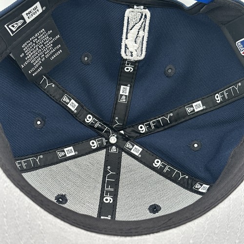 New Era Oklahoma City Thunder 2025 NBA Finals Champions 9Fifty Hat 2 Tone Blue - Picture 10 of 12