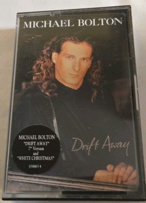 Michael Bolton Drift Away Cassette Tape Single Great Condition