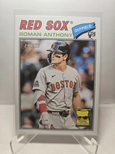 2026 Topps Heritage - Roman Anthony Base (RC) Rookie Card #86 Red Sox - 5c