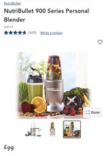 NutriBullet Pro 900 Series 900W Blender - Champagne