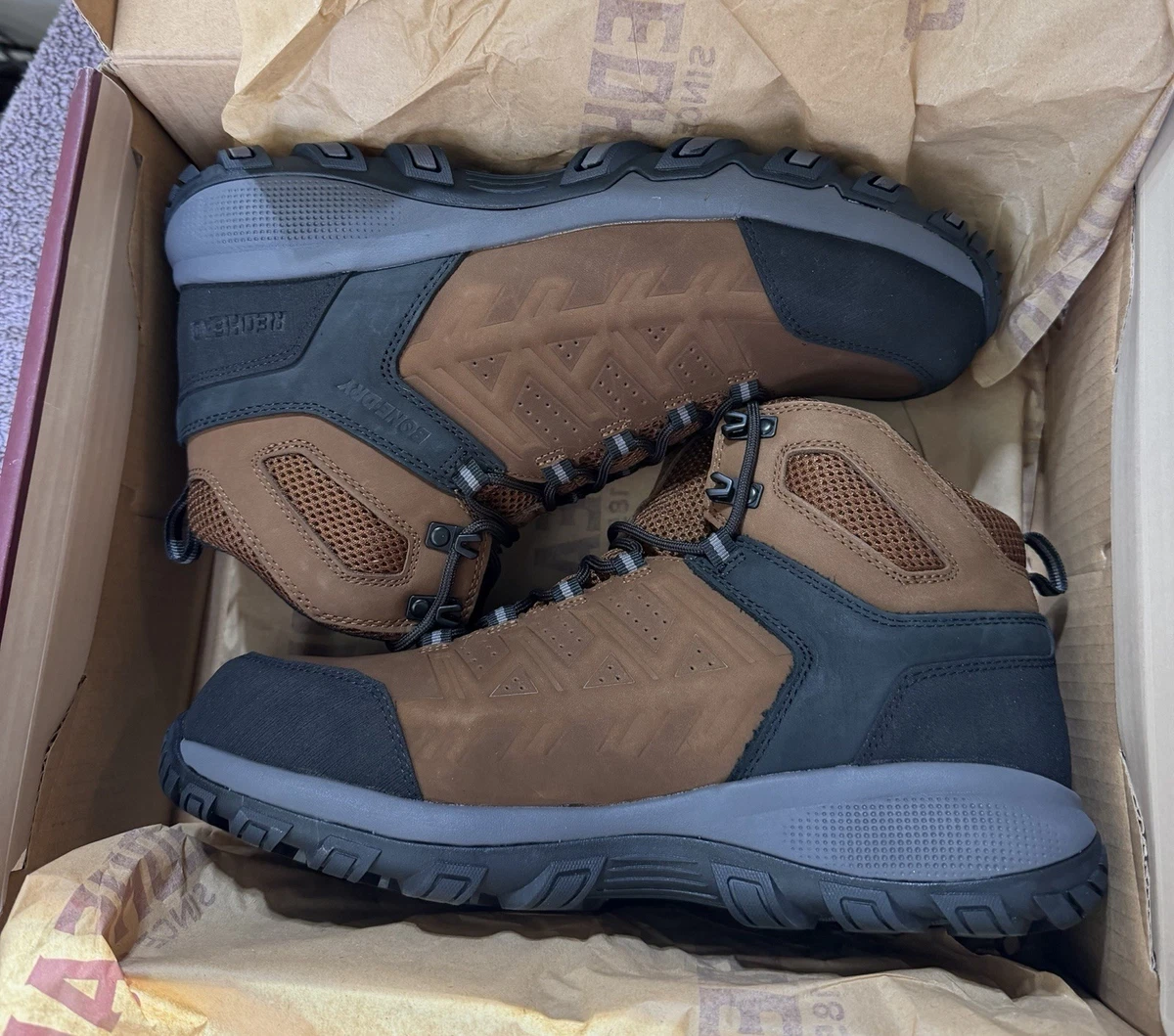 RedHead Bone-Dry GoreTex Boots Thinsulate Leather/Canvas Mens US 10 Hiking Work RedHead Lightweight Boots for Men for Sale | Shop New & Used  main image 2
