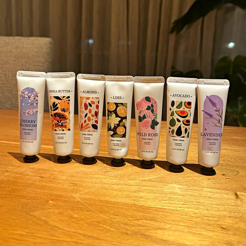 Travel Size Hand Cream Set 1.0 fl oz Cream NEW+FULL