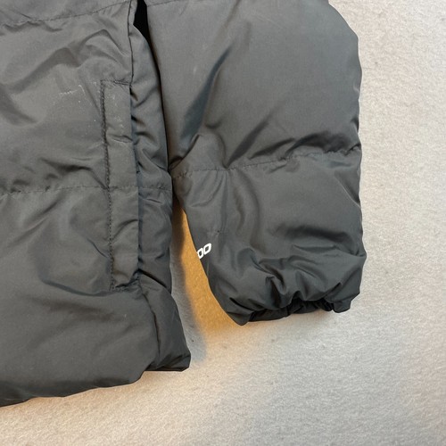 The North Face Boys Sz S North Down Hooded Jacket Coat Black - Picture 2 of 13