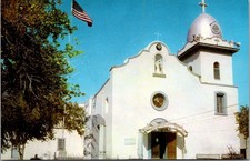 Corpus Christi de la Ysleta Mission El Paso Texas Spanish Mission Postcard