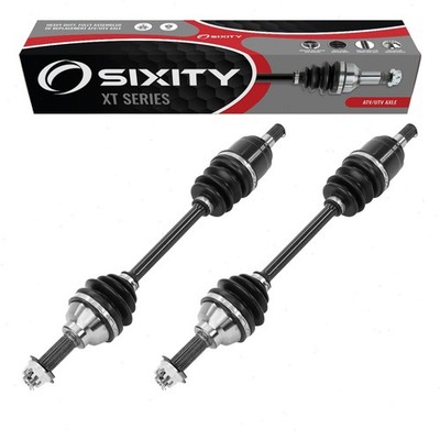 2 pc Sixity XT Front Left Right Axles for Suzuki LT-A500 KingQuad AXi Power 7r