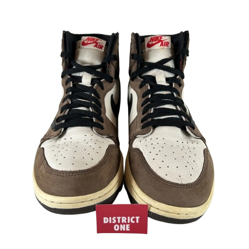 Travis Scott x Air Jordan 1 Retro High OG Mocha - Size 14
