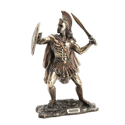 Veronese Design 8 1/8'' Tall Theseus Greek Hero of Athens Cold Cast Bronzed Resin