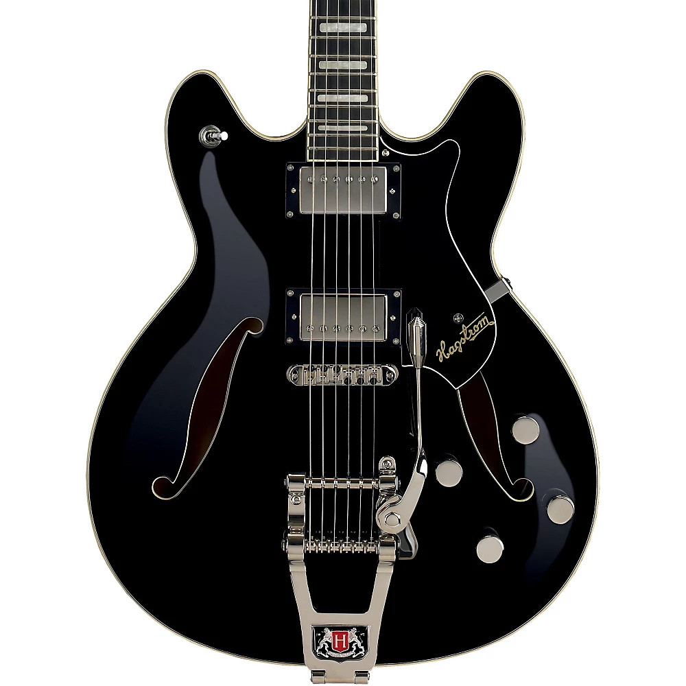 Hagstrom Tremar Viking Deluxe Electric Guitar Gloss Black 209090₽