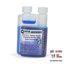 Windshield Washer Fluid Concentrate, 1 Bottle Makes 32 Gallons, 1/4 oz. blue