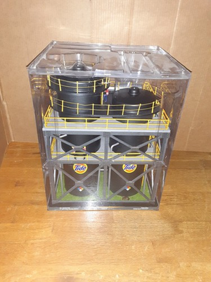 #ad 2020 MENARDS HO SCALE TIDE SOAP FACTORY 279 5518 LIGHTED BUILDING $149.98