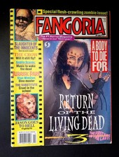 FANGORIA #127 RETURN OF THE LIVING DEAD 3 ROMERO ZOMBIES DARIO SILVER GOBLIN