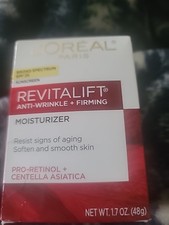 NEW L'Oréal Revitalift Anti-Wrinkle + Firming Day Cream SPF 25 1.7 oz EXP 02/26