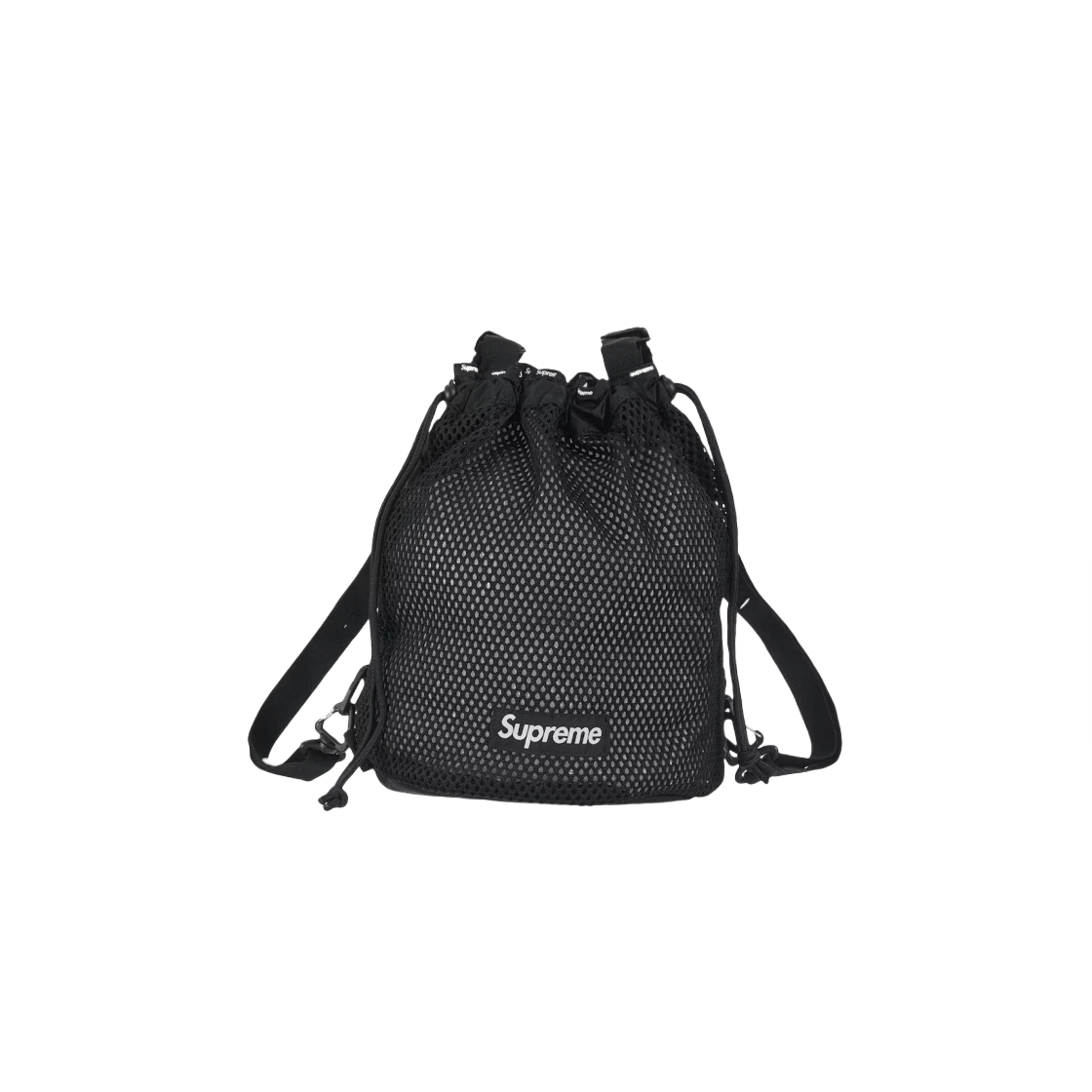 Petit sac à dos Supreme Mesh noir   23SS