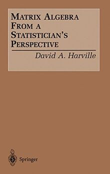 Matrix Algebra From a Statisticians Perspective vo... | Buch | Zustand sehr gut