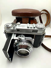 Kodak Retina IIa 35mm Folding Camera Silver Retina-Xenon f/2 50mm Lens Case