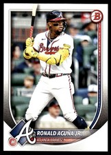 Ronald Acuna Jr. 2025 Bowman #21 Braves MLB READ FREE SHIPPING AutographDen