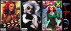 AMAZING MARY JANE BLACK CAT X-MEN #1 ARTGERM VARIANT SET SPIDER-MAN NEW DAY NM