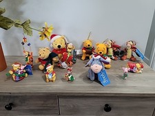 Assorted 15 PC Winnie The Pooh And Friends Ornaments