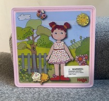 HABA Lilli Magnetic Dress-Up Doll Playset wit...