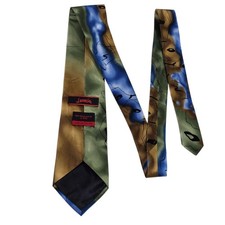 J. Garcia Silk Abstract Print Tie 'Not Necessarily a Tree' Collection Fifty-Six